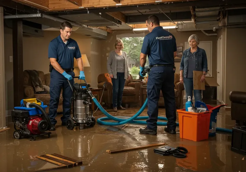 Basement Water Extraction and Removal Techniques process in Crothersville, IN